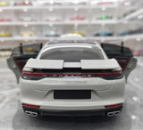 [Minichamps] 1:18 Porsche 2021 Panamera Turbo S Gray Model Car Die-Cast