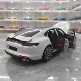 [Minichamps] 1:18 Porsche 2021 Panamera Turbo S Gray Model Car Die-Cast