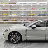 [Minichamps] 1:18 Porsche 2021 Panamera Turbo S Gray Model Car Die-Cast