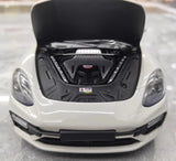 [Minichamps] 1:18 Porsche 2021 Panamera Turbo S Gray Model Car Die-Cast