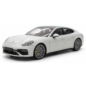 [Minichamps] 1:18 Porsche 2021 Panamera Turbo S Gray Model Car Die-Cast