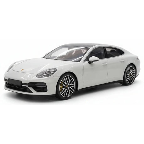 [Minichamps] 1:18 Porsche 2021 Panamera Turbo S Gray Model Car Die-Cast