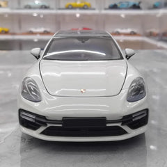 [Minichamps] 1:18 Porsche 2021 Panamera Turbo S Gray Model Car Die-Cast