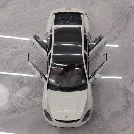 [Minichamps] 1:18 Porsche 2021 Panamera Turbo S Gray Model Car Die-Cast