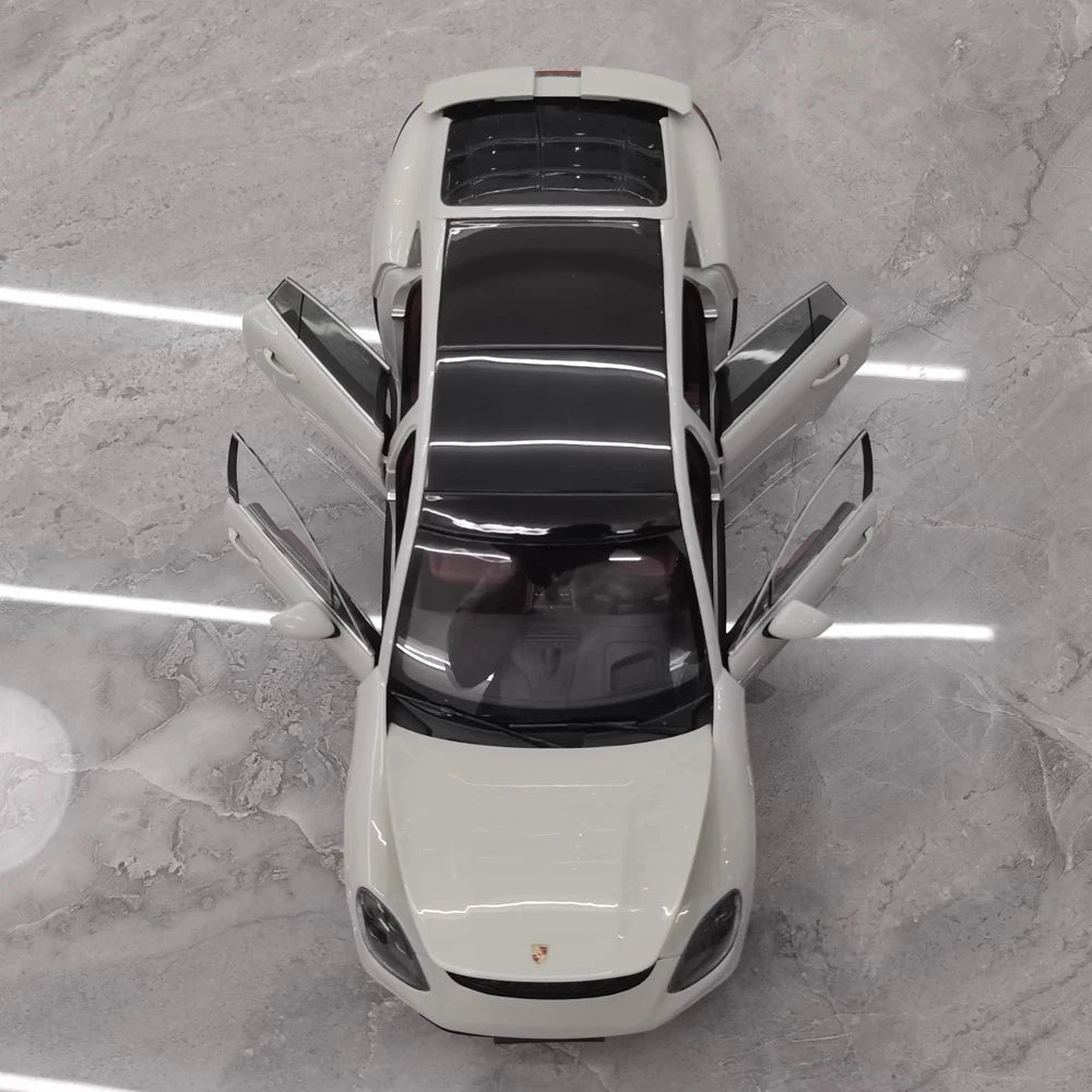 [Minichamps] 1:18 Porsche 2021 Panamera Turbo S Gray Model Car Die-Cast