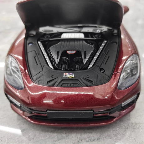 [Minichamps] 1:18 Porsche 2021 Panamera Turbo S Red Model Car Die-Cast