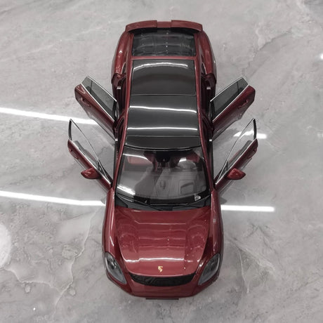 [Minichamps] 1:18 Porsche 2021 Panamera Turbo S Red Model Car Die-Cast