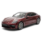 [Minichamps] 1:18 Porsche 2021 Panamera Turbo S rouge voiture miniature Die-Cast