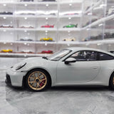 [Minichamps] 1:18 Porsche 2022 911 992 GT3 Gray Model Car Resin