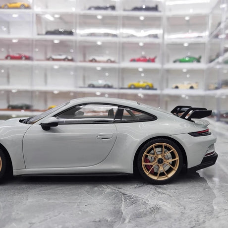 [Minichamps] 1:18 Porsche 2022 911 992 GT3 Gray Model Car Resin
