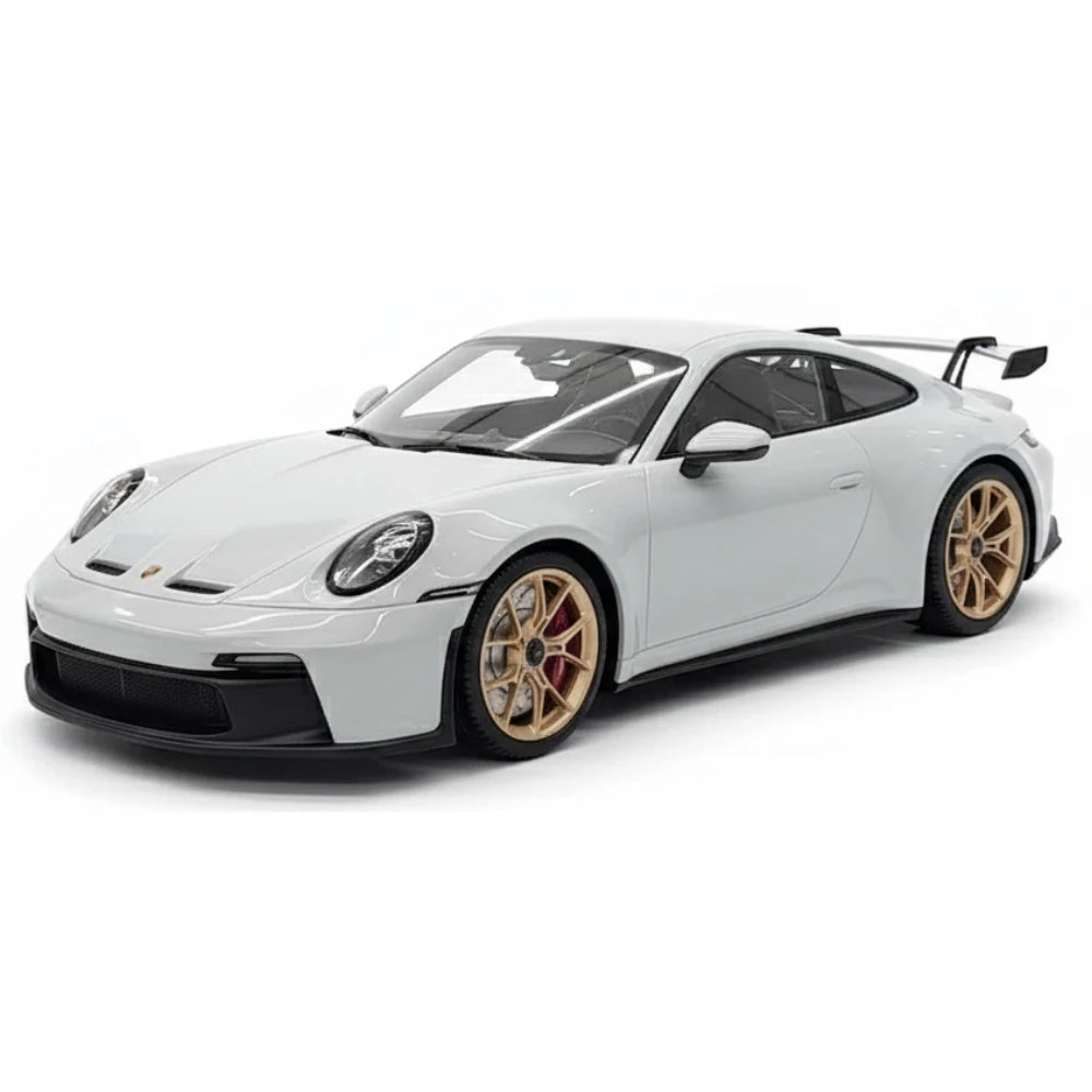 [Minichamps] 1:18 Porsche 2022 911 992 GT3 Gray Model Car Resin