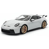 [Minichamps] 1:18 Porsche 2022 911 992 GT3 Gray Model Car Resin