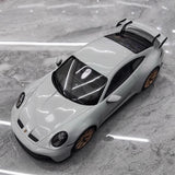 [Minichamps] 1:18 Porsche 2022 911 992 GT3 Gray Model Car Resin