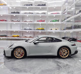 [Minichamps] 1:18 Porsche 2022 911 992 GT3 Gray Model Car Resin