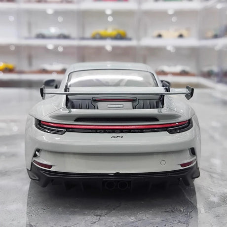 [Minichamps] 1:18 Porsche 2022 911 992 GT3 Gray Model Car Resin