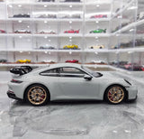 [Minichamps] 1:18 Porsche 2022 911 992 GT3 Gray Model Car Resin