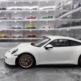 [Minichamps] 1:18 Porsche 2022 911 992 GT3 White Model Car Resin