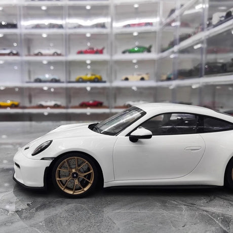 [Minichamps] 1:18 Porsche 2022 911 992 GT3 White Model Car Resin