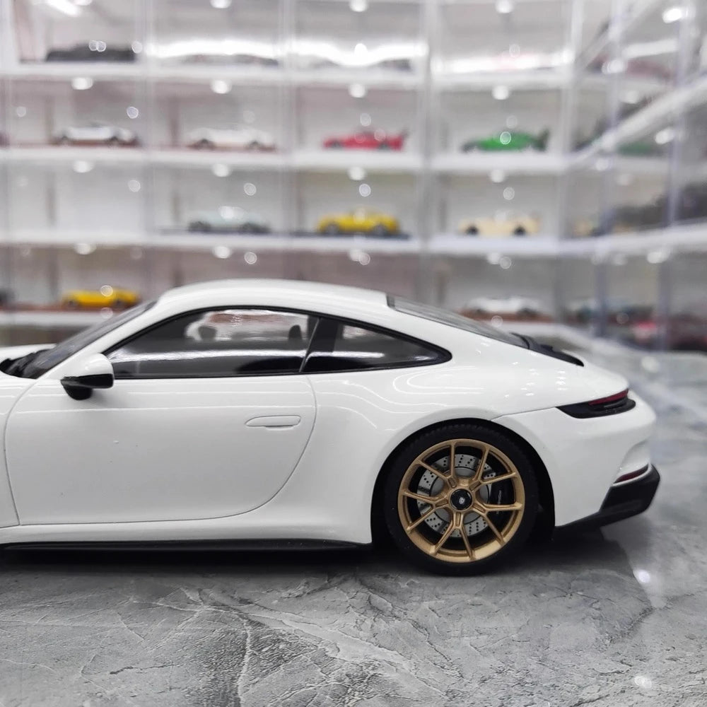 [Minichamps] 1:18 Porsche 2022 911 992 GT3 bianco modellino di auto resina