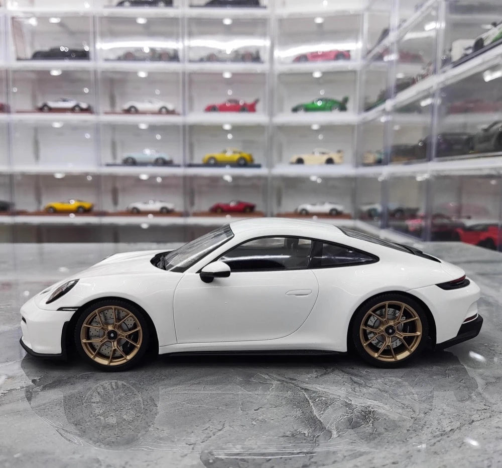 [Minichamps] 1:18 Porsche 2022 911 992 GT3 bianco modellino di auto resina