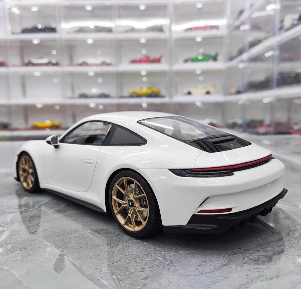 [Minichamps] 1:18 Porsche 2022 911 992 GT3 White Model Car Resin