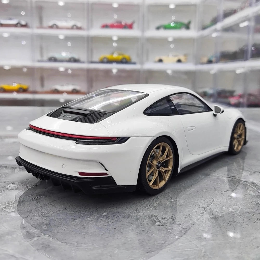 [Minichamps] 1:18 Porsche 2022 911 992 GT3 bianco modellino di auto resina