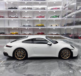 [Minichamps] 1:18 Porsche 2022 911 992 GT3 White Model Car Resin