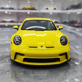 [Minichamps] 1:18 Porsche 2022 911 992 GT3 Yellow Model Car Resin