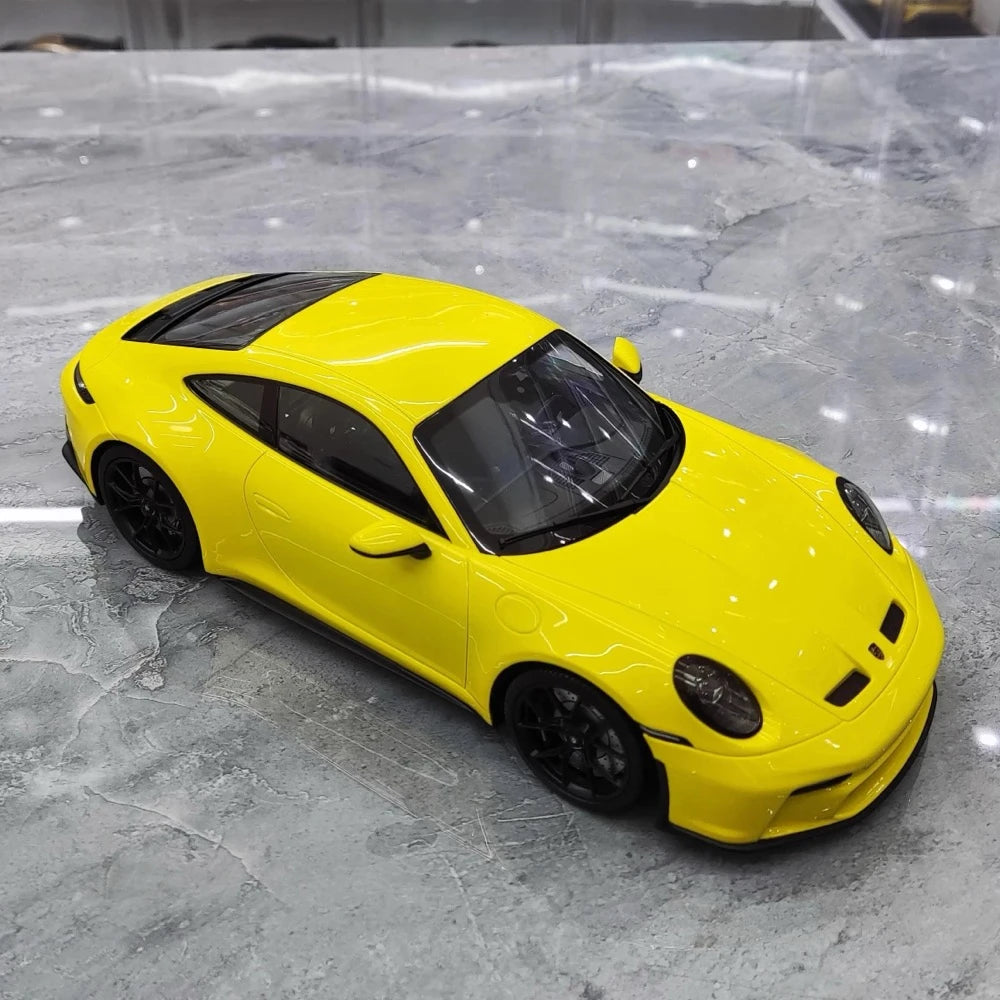 [Minichamps] 1:18 Porsche 2022 911 992 GT3 jaune voiture miniature Resin