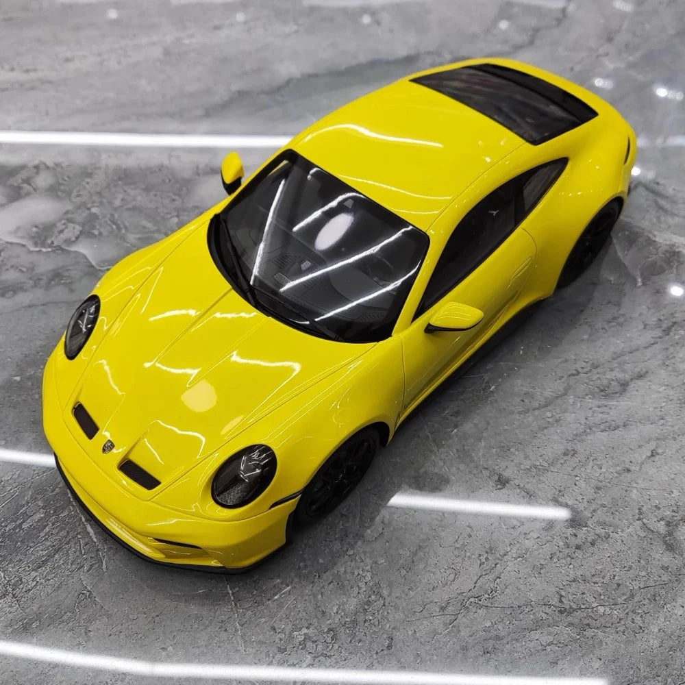 [Minichamps] 1:18 Porsche 2022 911 992 GT3 jaune voiture miniature Resin