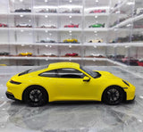 [Minichamps] 1:18 Porsche 2022 911 992 GT3 Yellow Model Car Resin