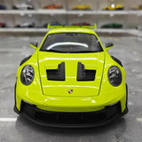 [Minichamps] 1:18 Porsche 2023 911 992 GT3 RS Lemon vert voiture miniature Resin