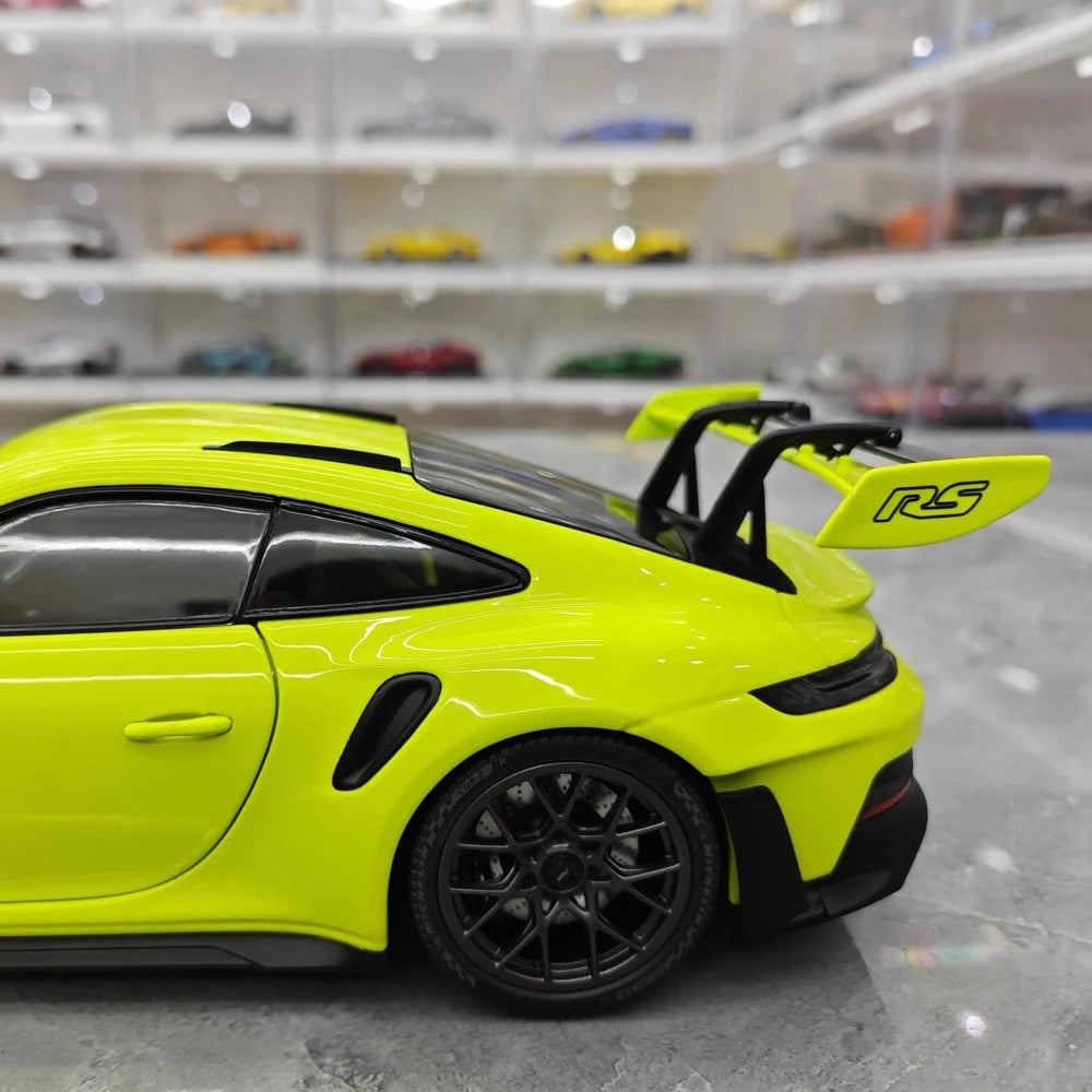 [Minichamps] 1:18 Porsche 2023 911 992 GT3 RS Lemon vert voiture miniature Resin