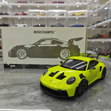 [Minichamps] 1:18 Porsche 2023 911 992 GT3 RS Lemon vert voiture miniature Resin