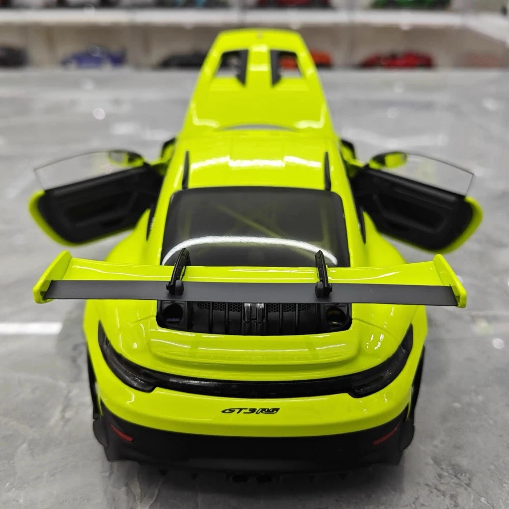[Minichamps] 1:18 Porsche 2023 911 992 GT3 RS Lemon vert voiture miniature Resin
