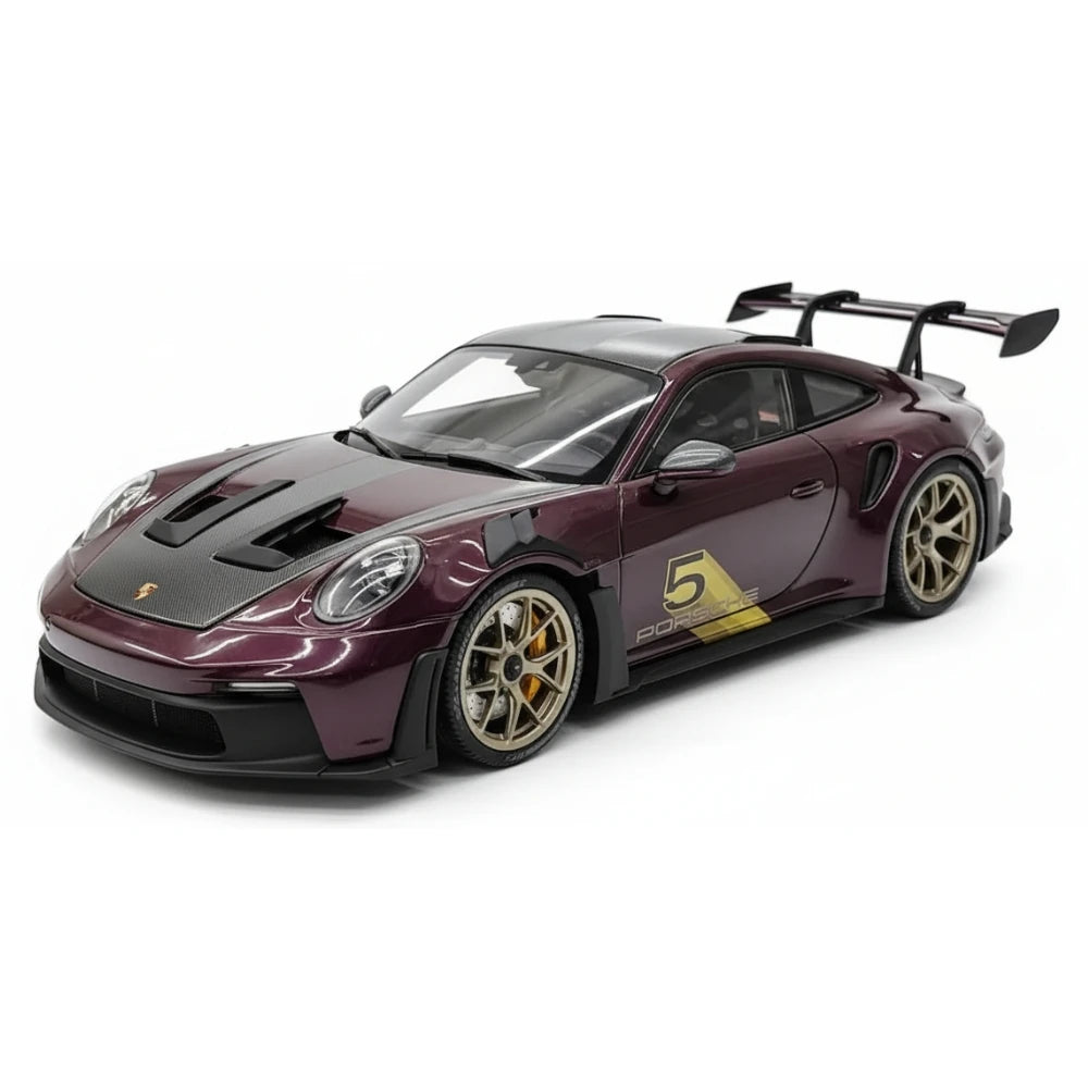 [Minichamps] 1:18 Porsche 2023 911 992 GT3 RS Magenta Model Car Resin