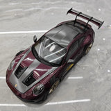 [Minichamps] 1:18 Porsche 2023 911 992 GT3 RS Magenta Model Car Resin