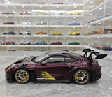 [Minichamps] 1:18 Porsche 2023 911 992 GT3 RS Magenta Model Car Resin