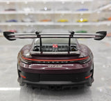 [Minichamps] 1:18 Porsche 2023 911 992 GT3 RS Magenta Model Car Resin