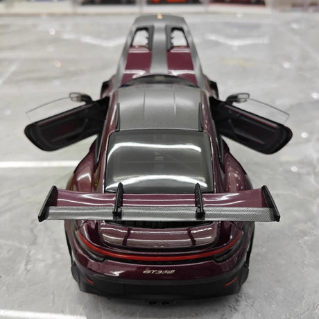 [Minichamps] 1:18 Porsche 2023 911 992 GT3 RS Magenta Model Car Resin