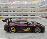[Minichamps] 1:18 Porsche 2023 911 992 GT3 RS Magenta Model Car Resin