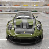 [Minichamps] 1:18 Porsche 2023 911 992 GT3 RS Olives Green Model Car Resin