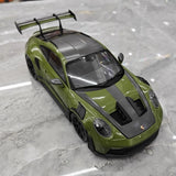 [Minichamps] 1:18 Porsche 2023 911 992 GT3 RS Olives Green Model Car Resin