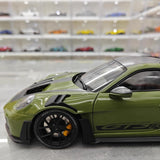 [Minichamps] 1:18 Porsche 2023 911 992 GT3 RS Olives Green Model Car Resin