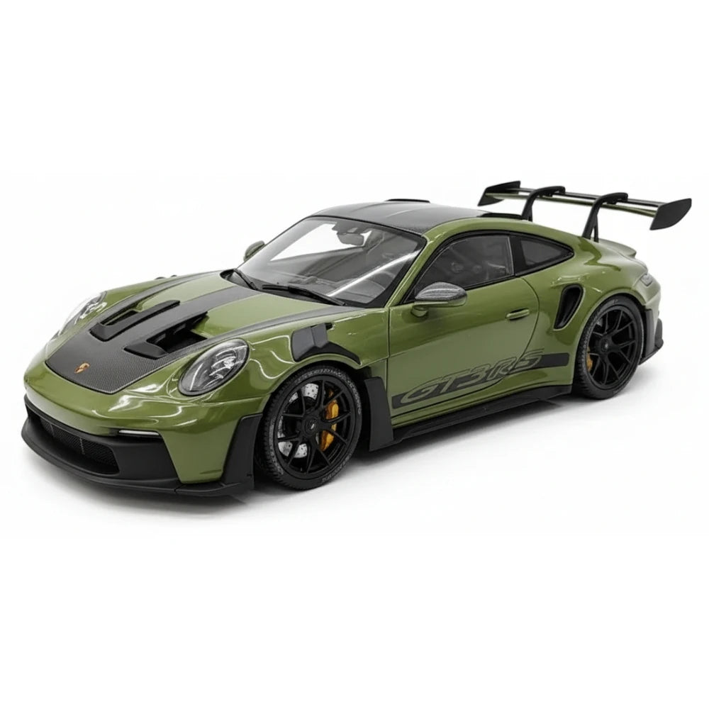 [Minichamps] 1:18 Porsche 2023 911 992 GT3 RS Olives Green Model Car Resin