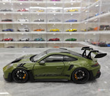 [Minichamps] 1:18 Porsche 2023 911 992 GT3 RS Olives Green Model Car Resin