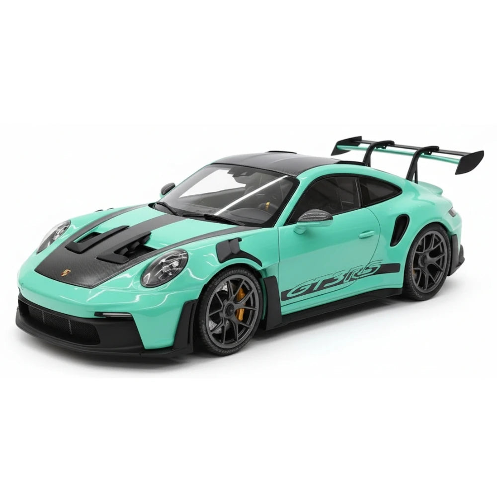 [Minichamps] 1:18 Porsche 2023 911 992 GT3 RS Tiffany bleu voiture miniature Resin