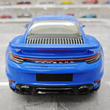 [Minichamps] 1:18 Porsche 2023 911 992 Turbo S blauw modelauto Die-Cast