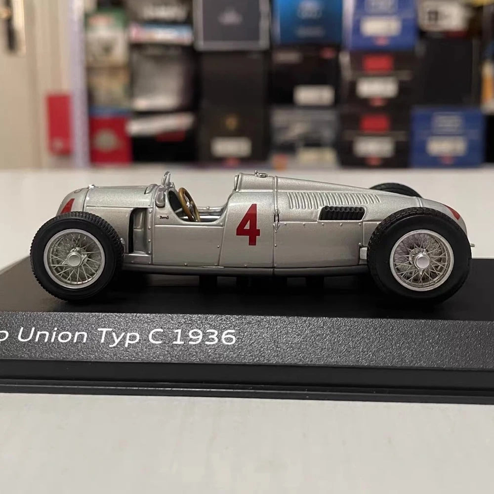 [Minichamps] 1:43 Audi 1936 Auto Union Typ C #4 voiture miniature Die-Cast