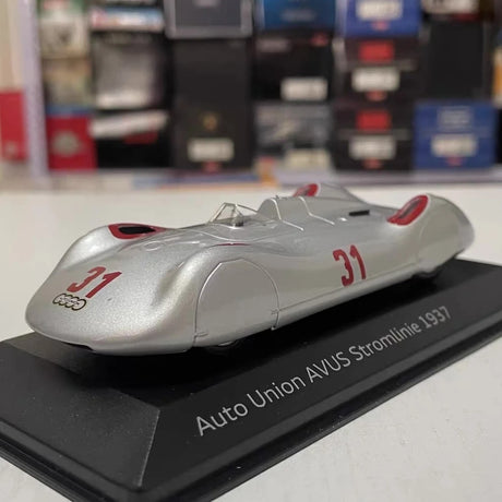 [Minichamps] 1:43 Audi 1937 Auto Union Avus Stromlinie C Model Car Die-Cast